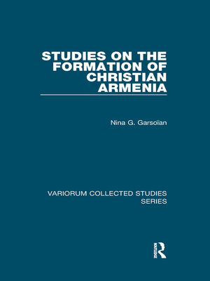 cover image of Studies on the Formation of Christian Armenia